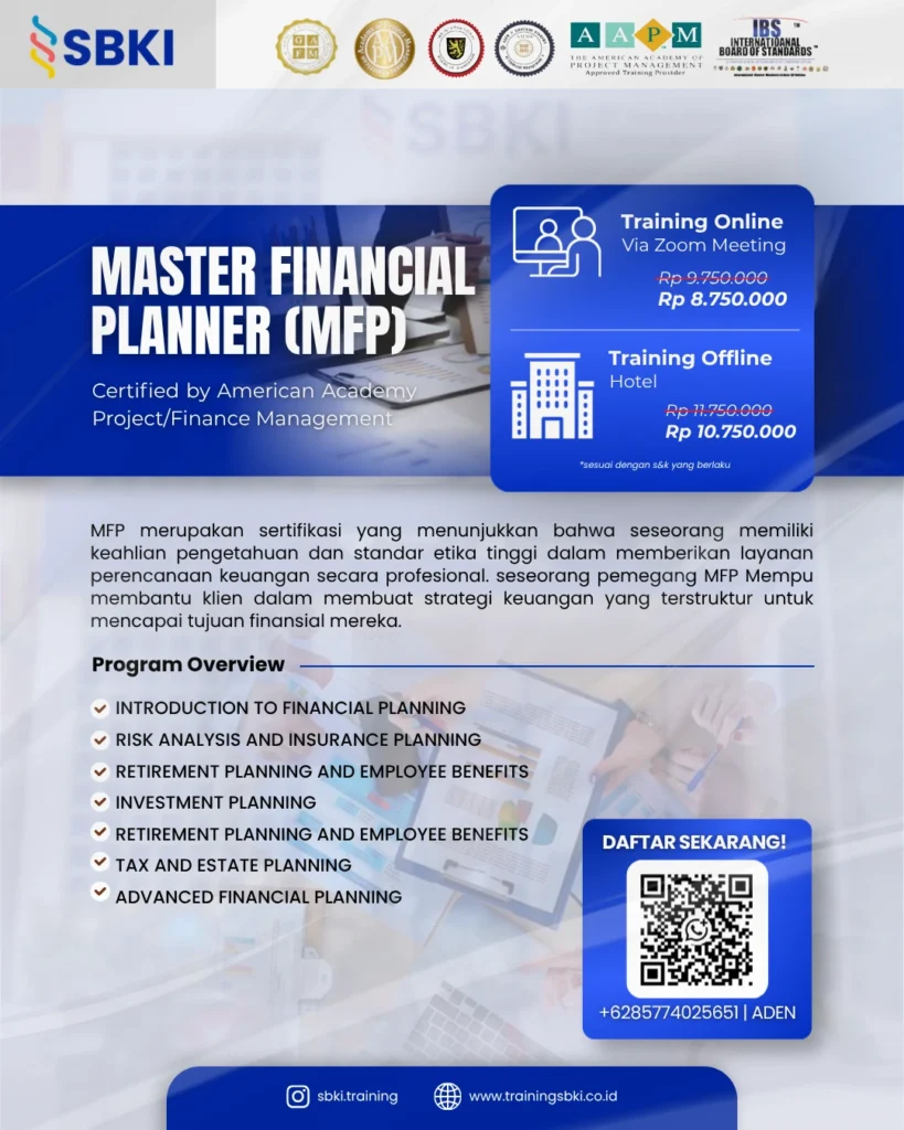 Sertifikasi MFP Master Financial Planner