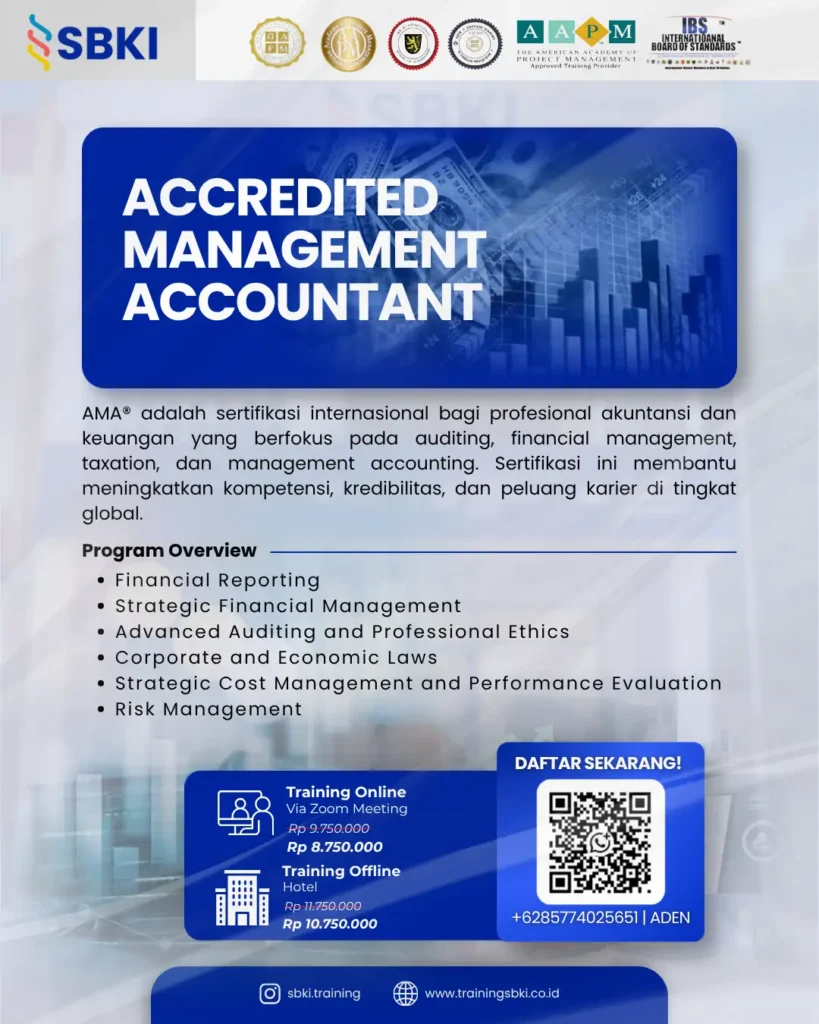 Sertifikasi AMA Accredited Management Accountant