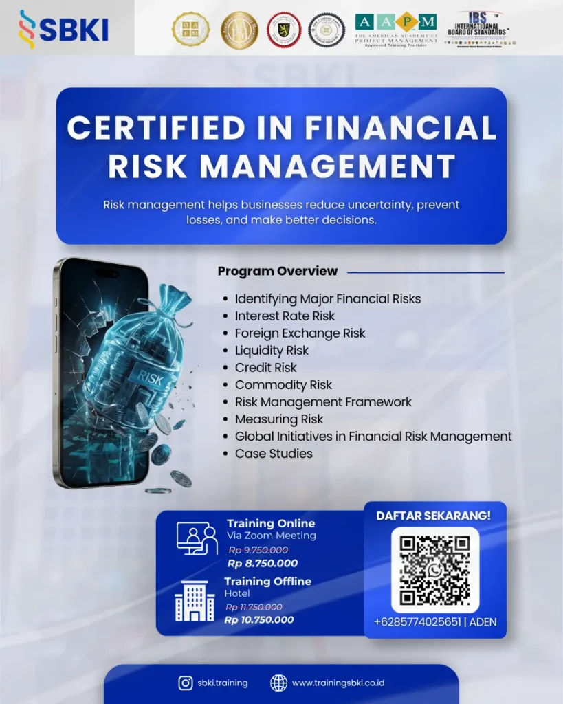 Sertifikasi CFRM Certified Financial Risk Manager