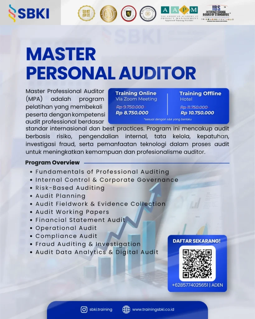 Sertifikasi MPA Master Professional Auditor