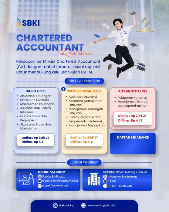 Training dan Sertifikasi CA Chartered Accountant